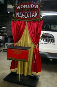 Magician Stand - Front View
